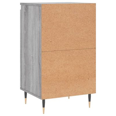 vidaXL Sideboards 2 pcs Grey Sonoma 40x35x70 cm Engineered Wood