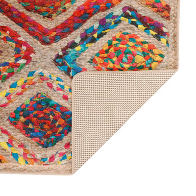 vidaXL Rug Washable Multicolour 160x230 cm Anti Slip