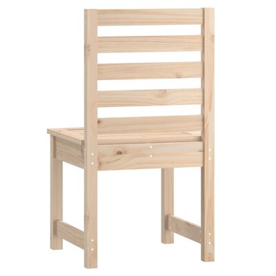 vidaXL Garden Chairs 2 pcs 50x48x91.5 cm Solid Wood Pine