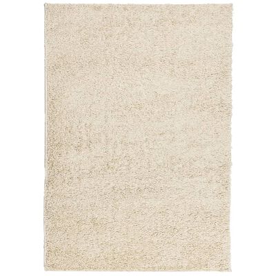 vidaXL Shaggy Rug PAMPLONA High Pile Modern Gold 140x200 cm