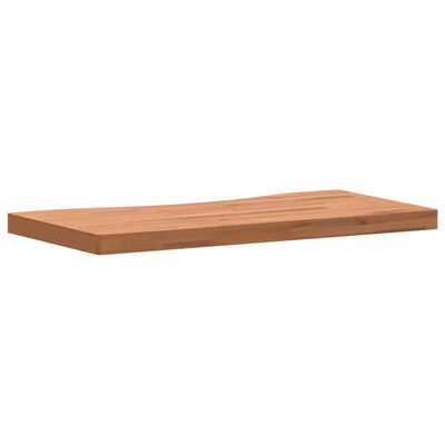 vidaXL Desk Top 80x(36-40)x4 cm Solid Wood Beech