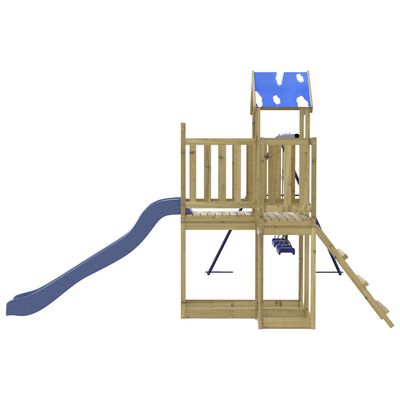 vidaXL Outdoor Playset Impregnated Wood Pine