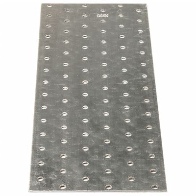 vidaXL Perforated Plates 20 pcs 2 mm 300x120 mm Galvanised Steel