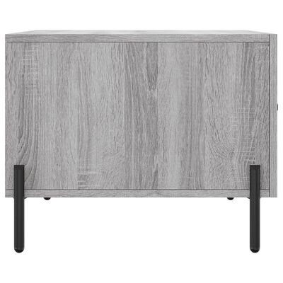 vidaXL Coffee Table Grey Sonoma 50x50x40 cm Engineered Wood