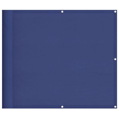 vidaXL Balcony Screen Blue 90x800 cm 100% Polyester Oxford