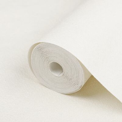 vidaXL Wallpaper 3D Solid Colour Cream 10x0.53 m Non-woven