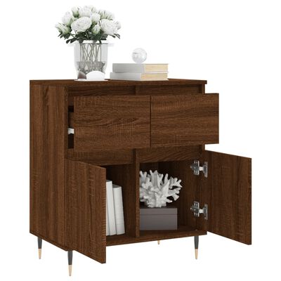 vidaXL Sideboard Brown Oak 60x35x70 cm Engineered Wood