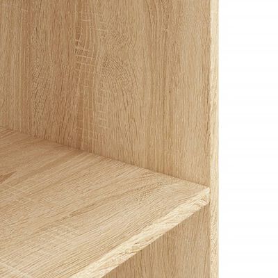 vidaXL Aquarium Stand Sonoma Oak 60.5x36x72.5 cm Engineered Wood