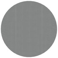 vidaXL Pool Ground Cloth Light Grey Ø306 cm Polyester Geotextile