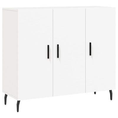 vidaXL Sideboard White 90x34x80 cm Engineered Wood