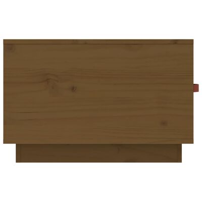 vidaXL Coffee Table Honey Brown 60x53x35 cm Solid Wood Pine