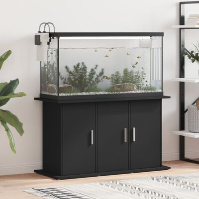 vidaXL Aquarium Stand Black 101x41x58 cm Engineered Wood