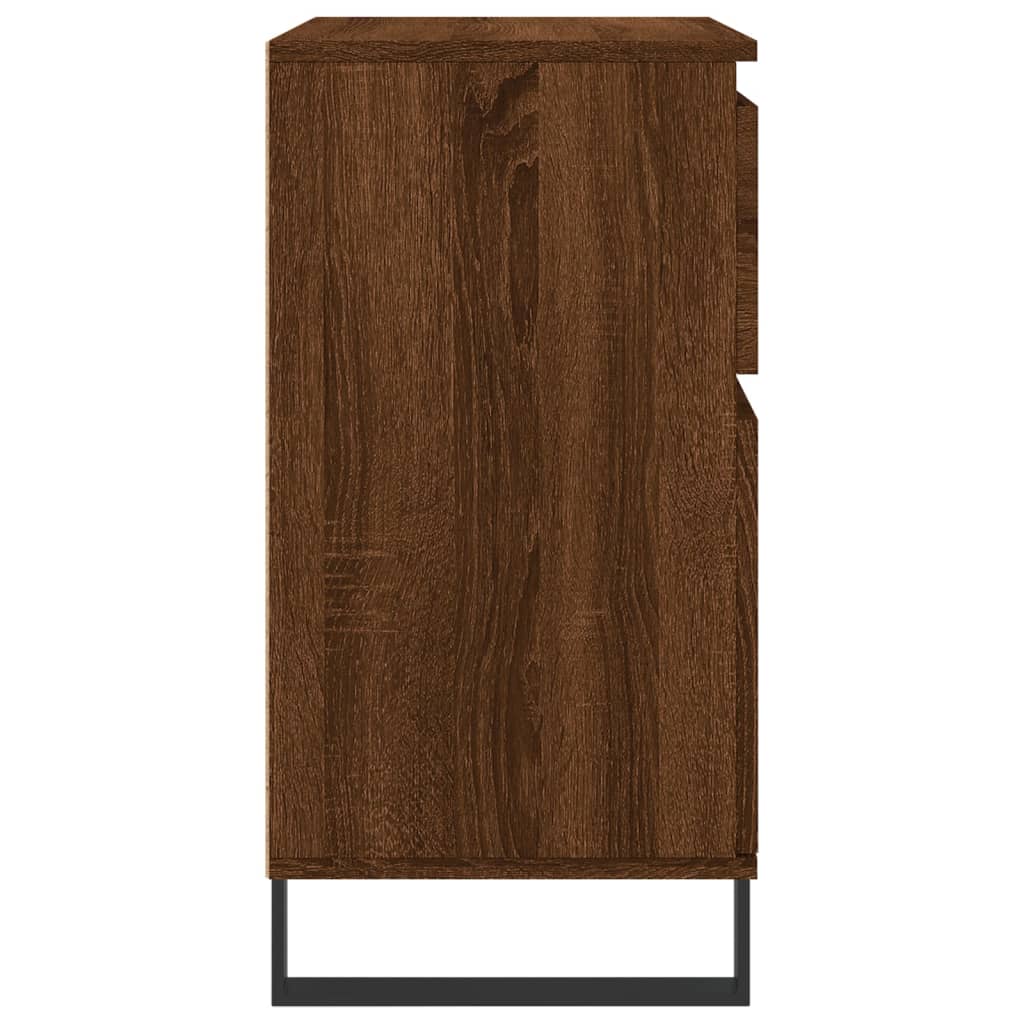 vidaXL Sideboard Brown Oak 60x35x70 cm Engineered Wood