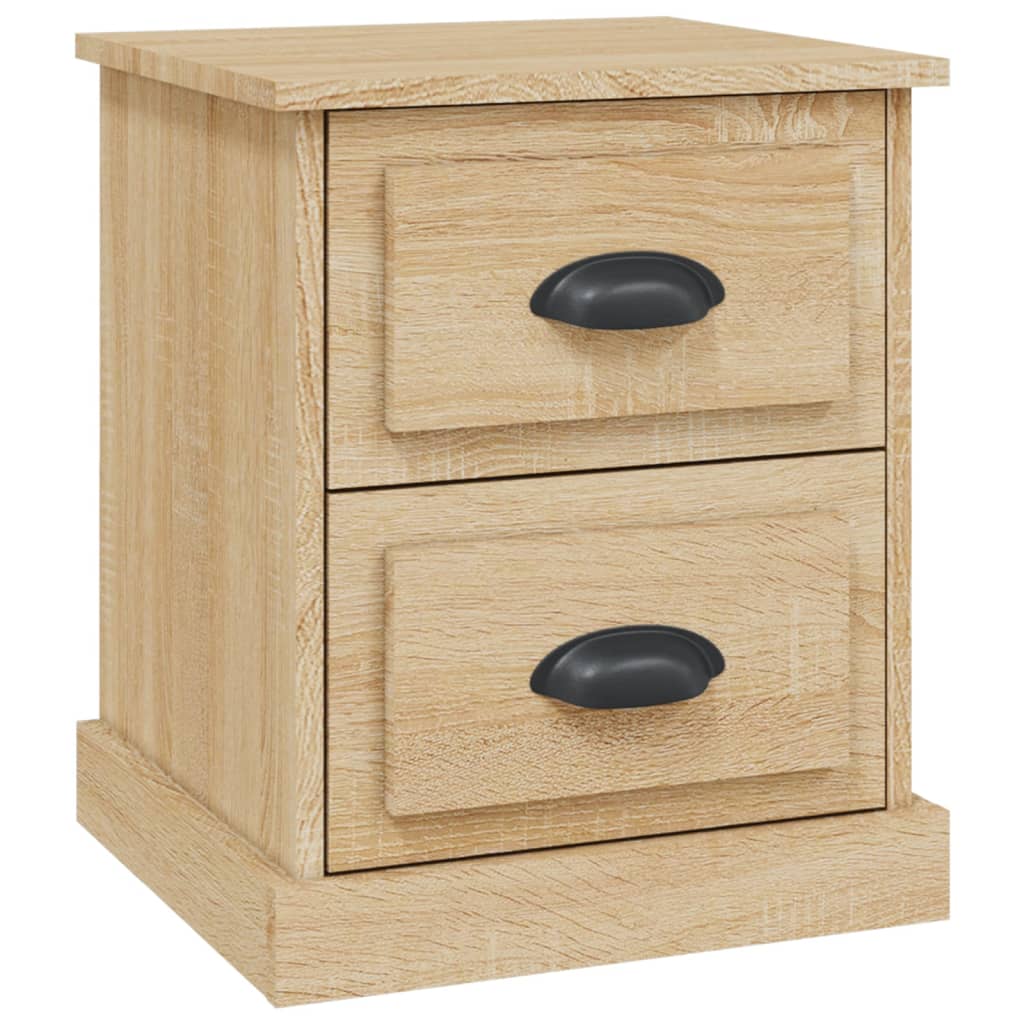 vidaXL Bedside Cabinet Sonoma Oak 39x39x47.5 cm Engineered Wood