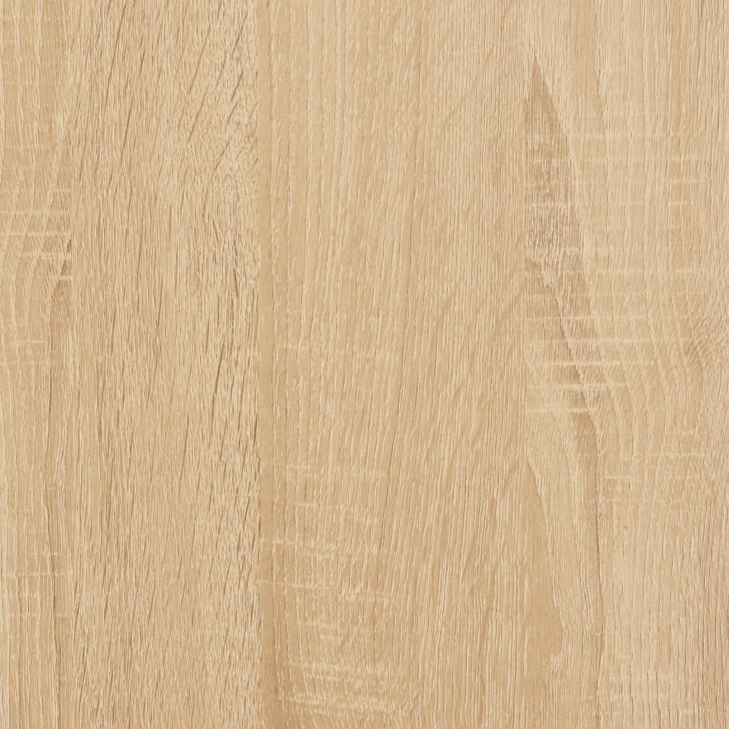 vidaXL Sideboard Sonoma Oak 34.5x32.5x90 cm Engineered Wood