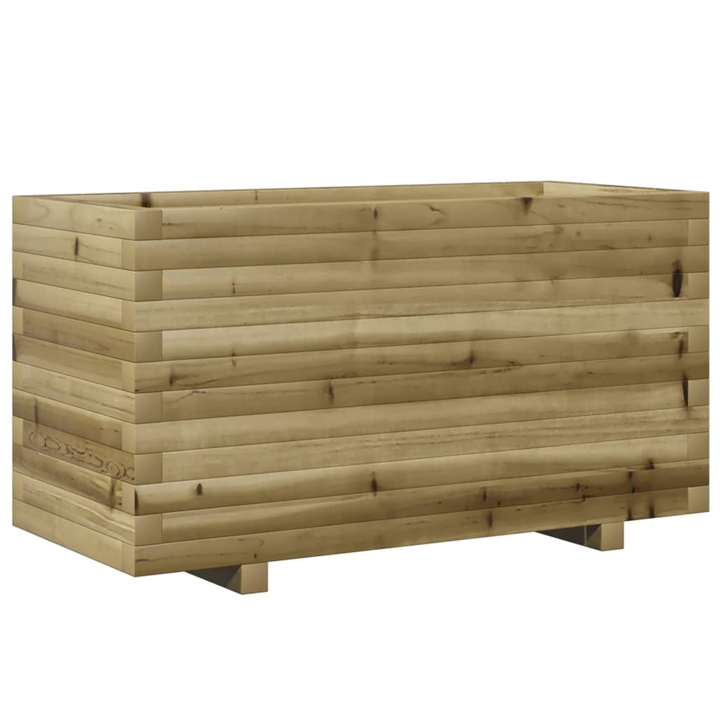 vidaXL Garden Planter 90x40x49.5 cm Impregnated Wood Pine