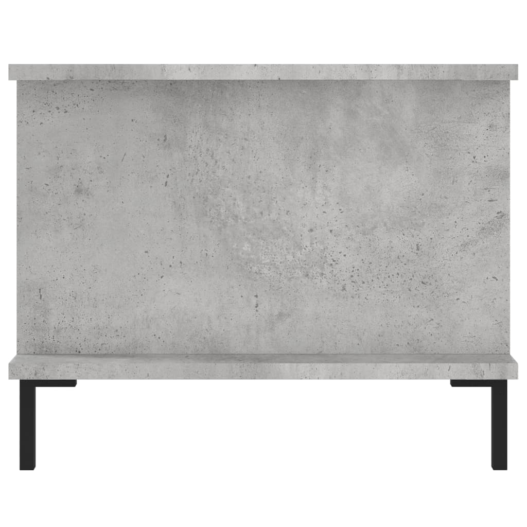 vidaXL Coffee Table Concrete Grey 90x50x40 cm Engineered Wood