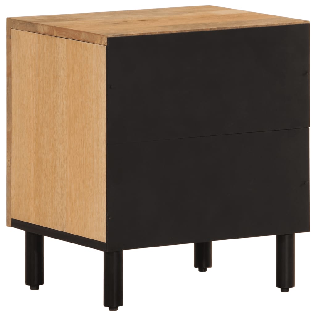 vidaXL Bedside Cabinets 2 pcs 40x33x46 cm Solid Wood Mango