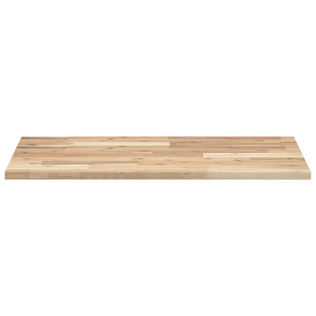 vidaXL Table Top Rectangular 80x50x2 cm Solid Wood Acacia