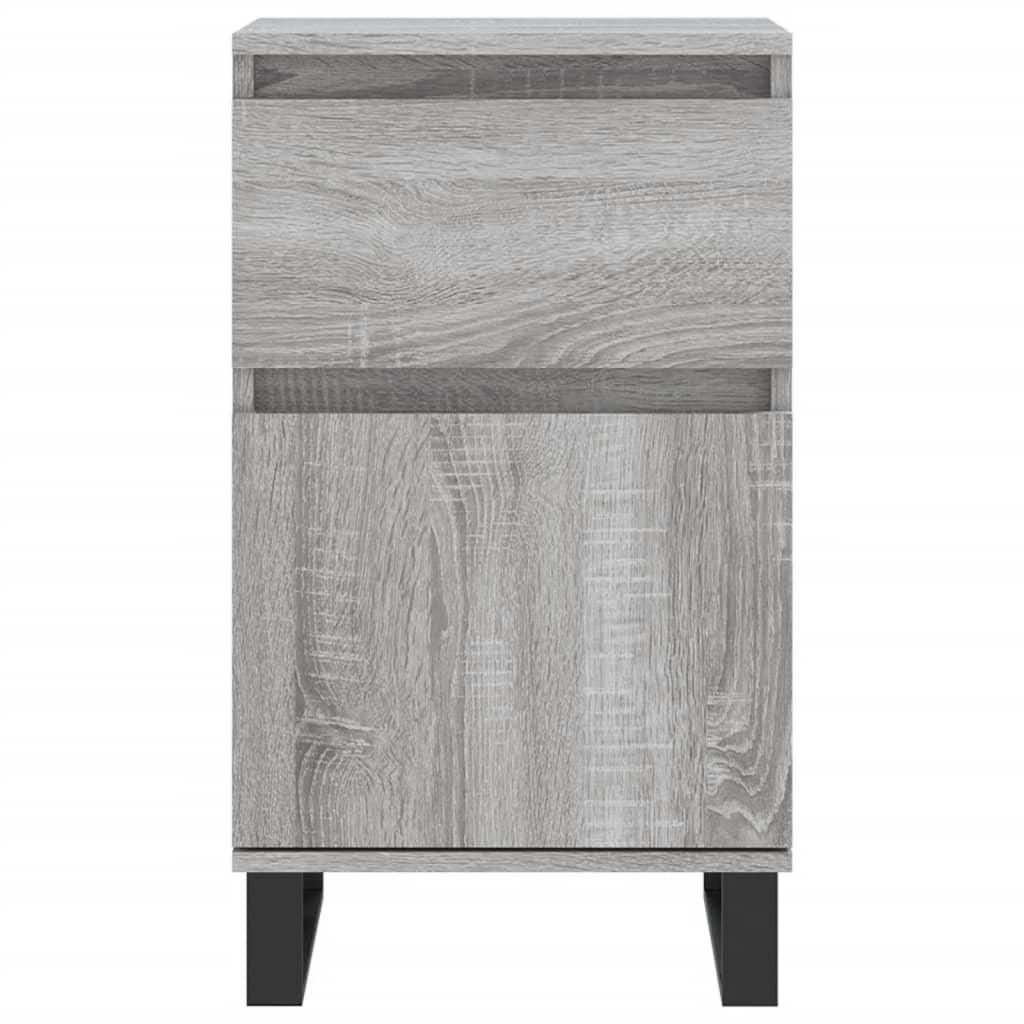 vidaXL Sideboard Grey Sonoma 40x35x70 cm Engineered Wood