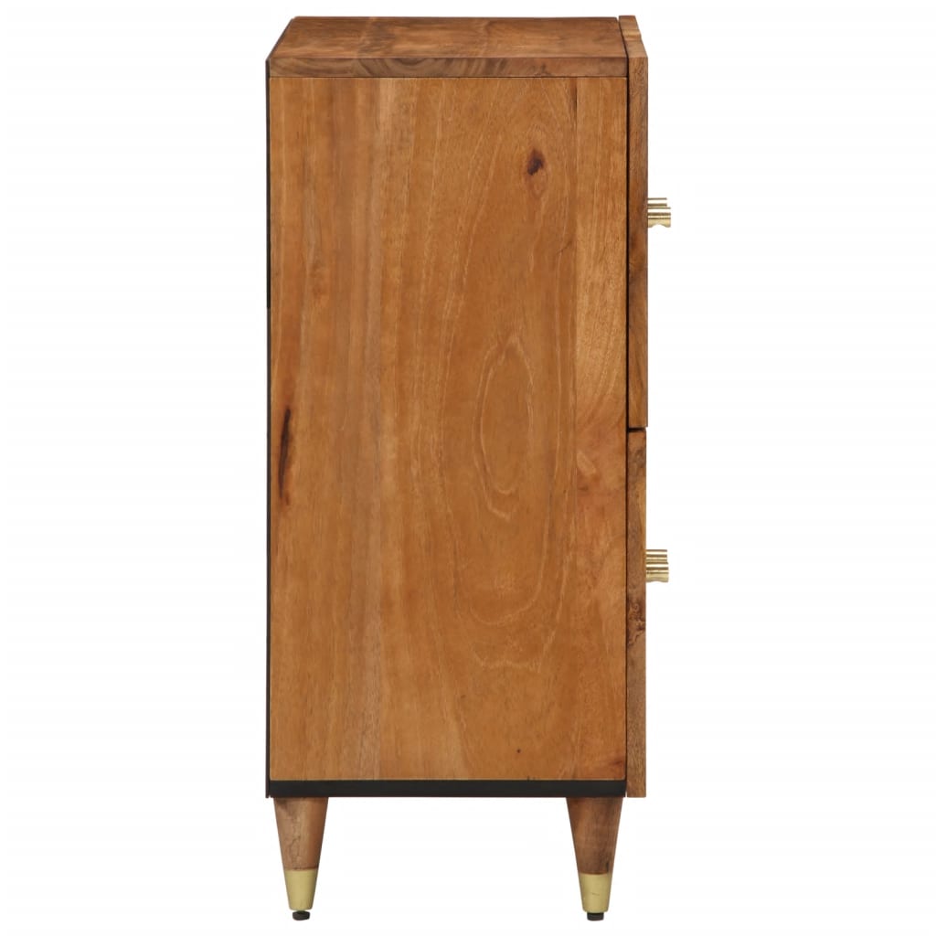 vidaXL Side Cabinet 60x33x75 cm Solid Wood Mango