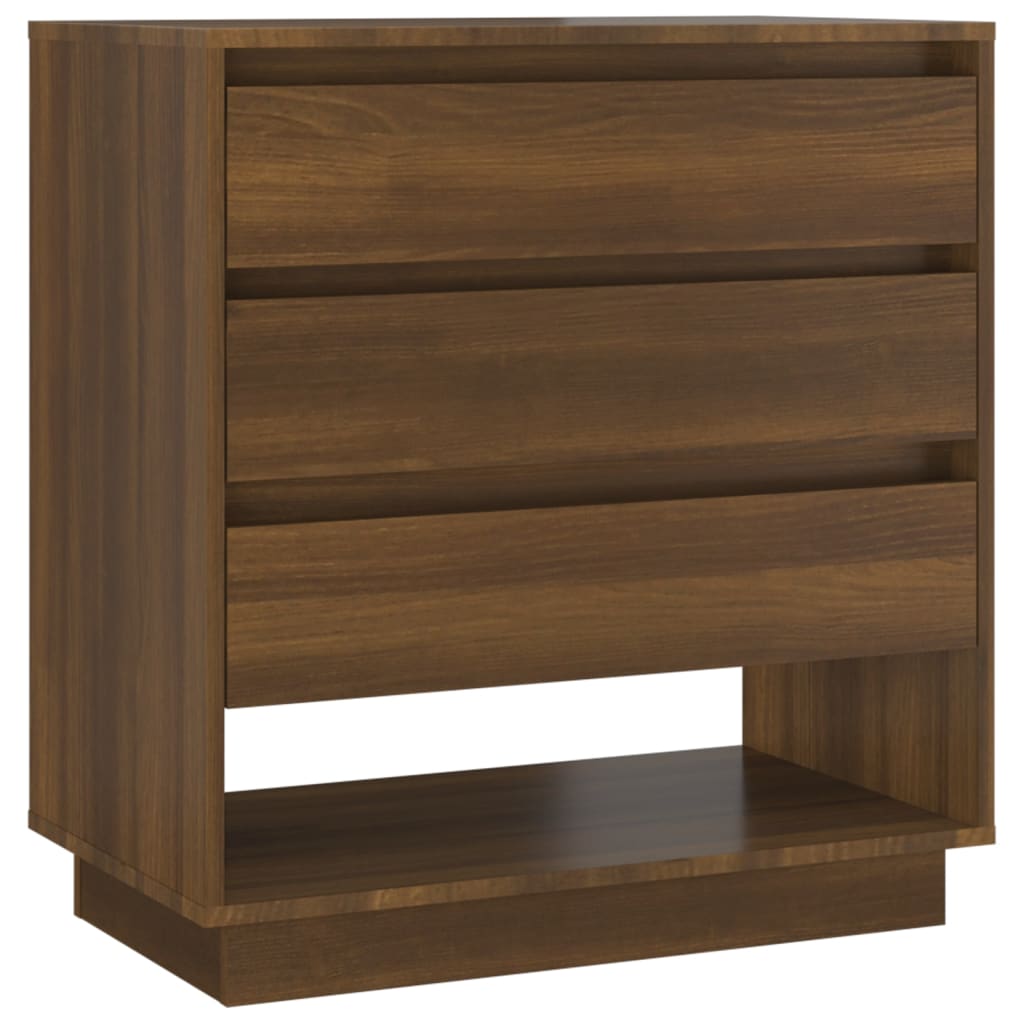 vidaXL Sideboard Brown Oak 70x41x75 cm Engineered Wood