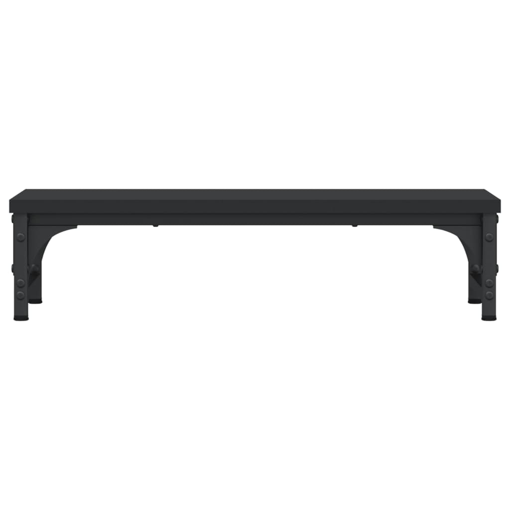 vidaXL Monitor Stand Black 55x23x14 cm Engineered Wood