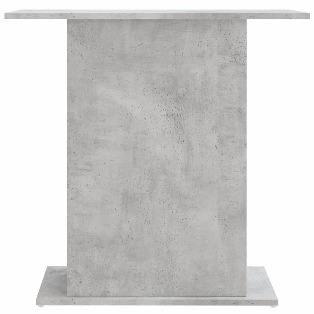 vidaXL Aquarium Stand Concrete Grey 75x36x72.5 cm Engineered Wood