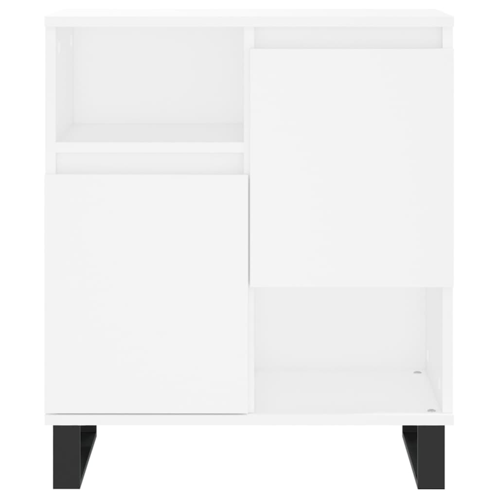 vidaXL Sideboards 2 pcs White Engineered Wood