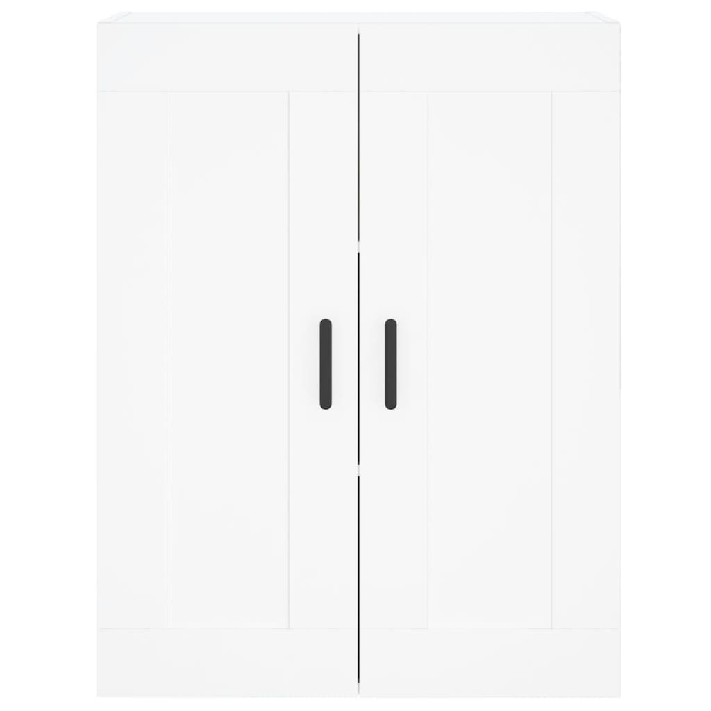 vidaXL Wall Mounted Cabinet White 69.5x34x90 cm Engineered Wood