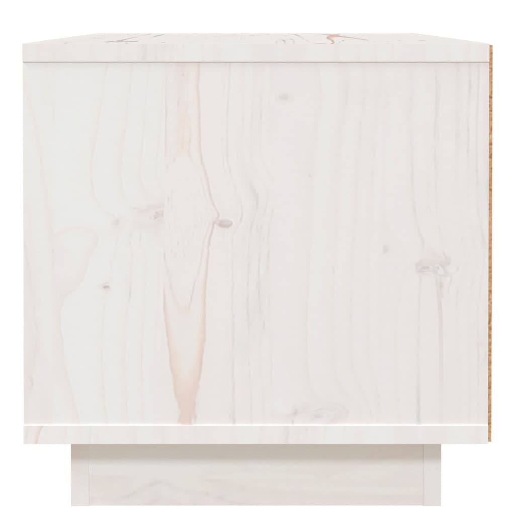 vidaXL Bedside Cabinets 2 pcs White 40x34x35 cm Solid Wood Pine