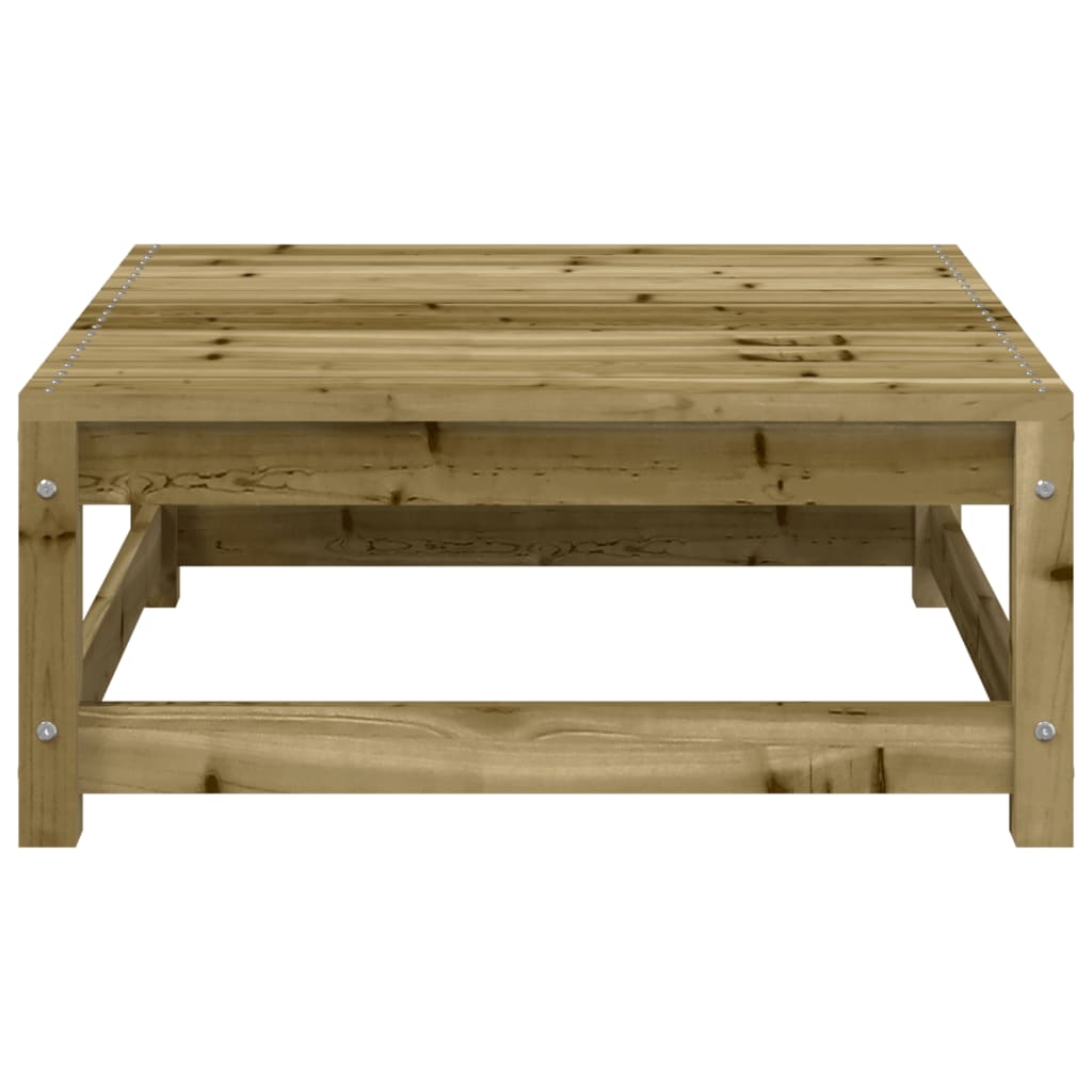 vidaXL Garden Footstool 70x70x30 cm Impregnated Wood Pine