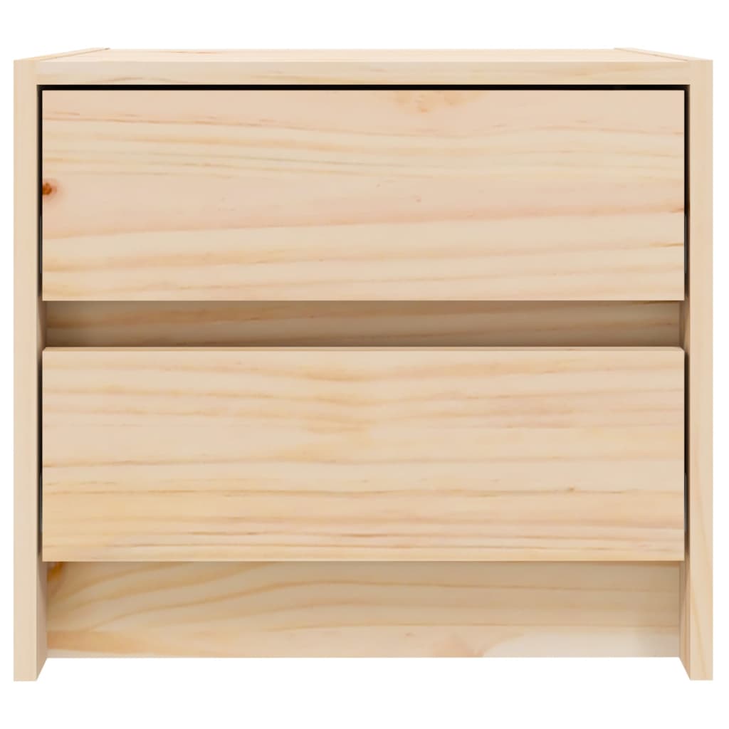 vidaXL Bedside Cabinets 2 pcs 40x31x35.5 cm Solid Wood Pine