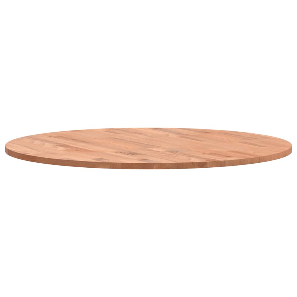 vidaXL Table Top Ø70x1.5 cm Round Solid Wood Beech