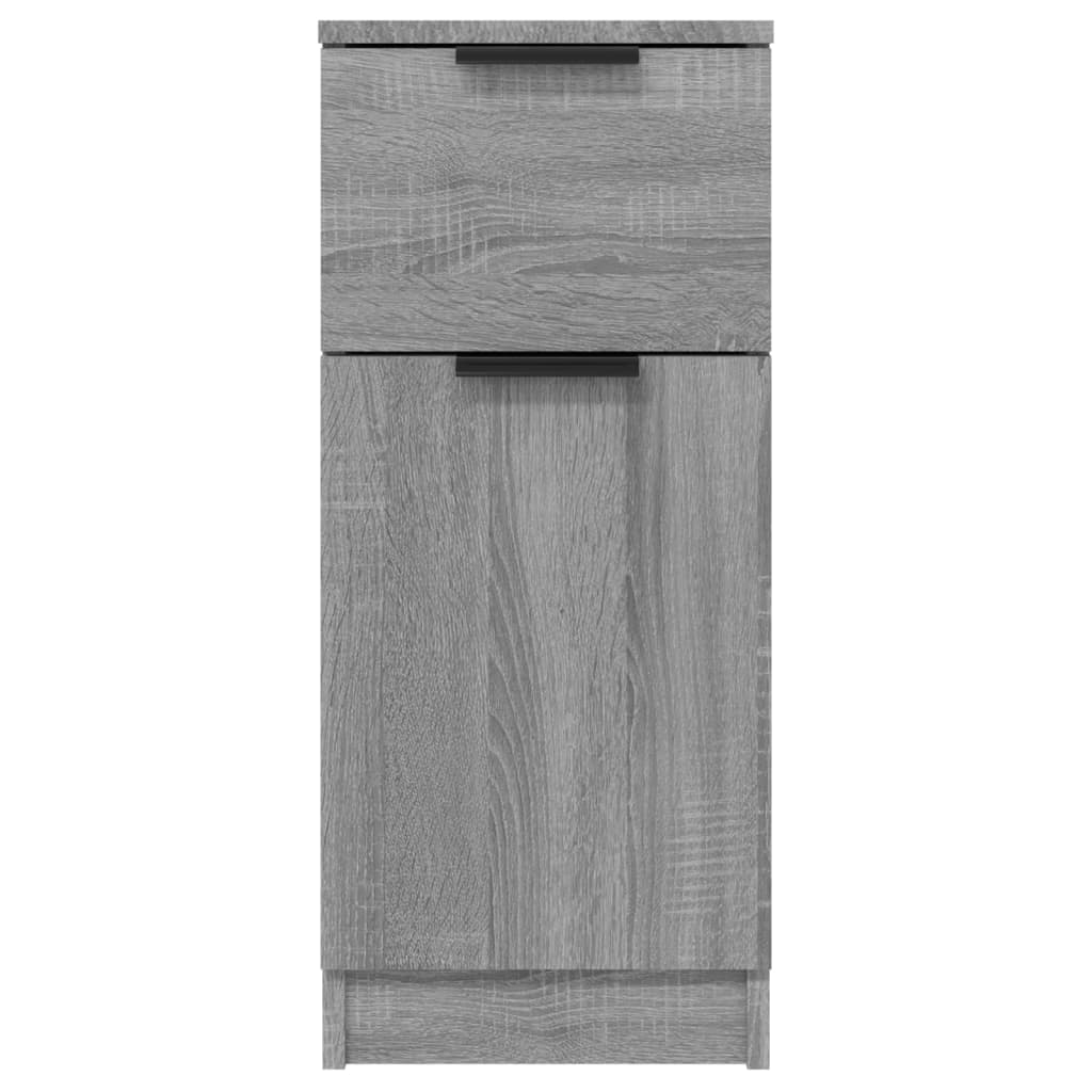 vidaXL Sideboard Grey Sonoma 30x30x70 cm Engineered Wood