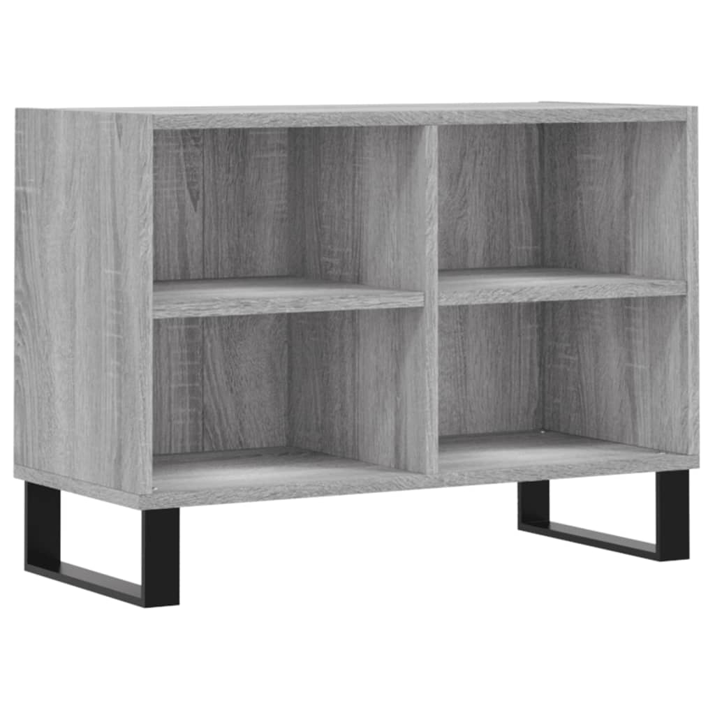 vidaXL TV Cabinet Grey Sonoma 69.5x30x50 cm Engineered Wood