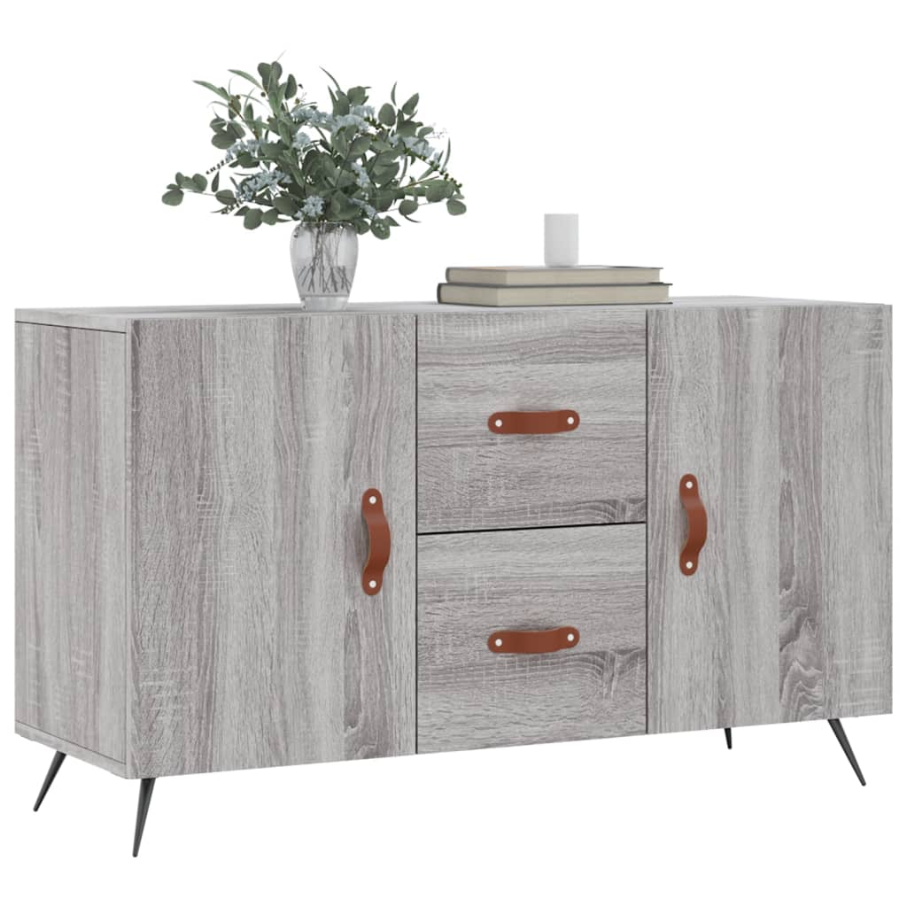 vidaXL Sideboard Grey Sonoma 100x36x60 cm Engineered Wood