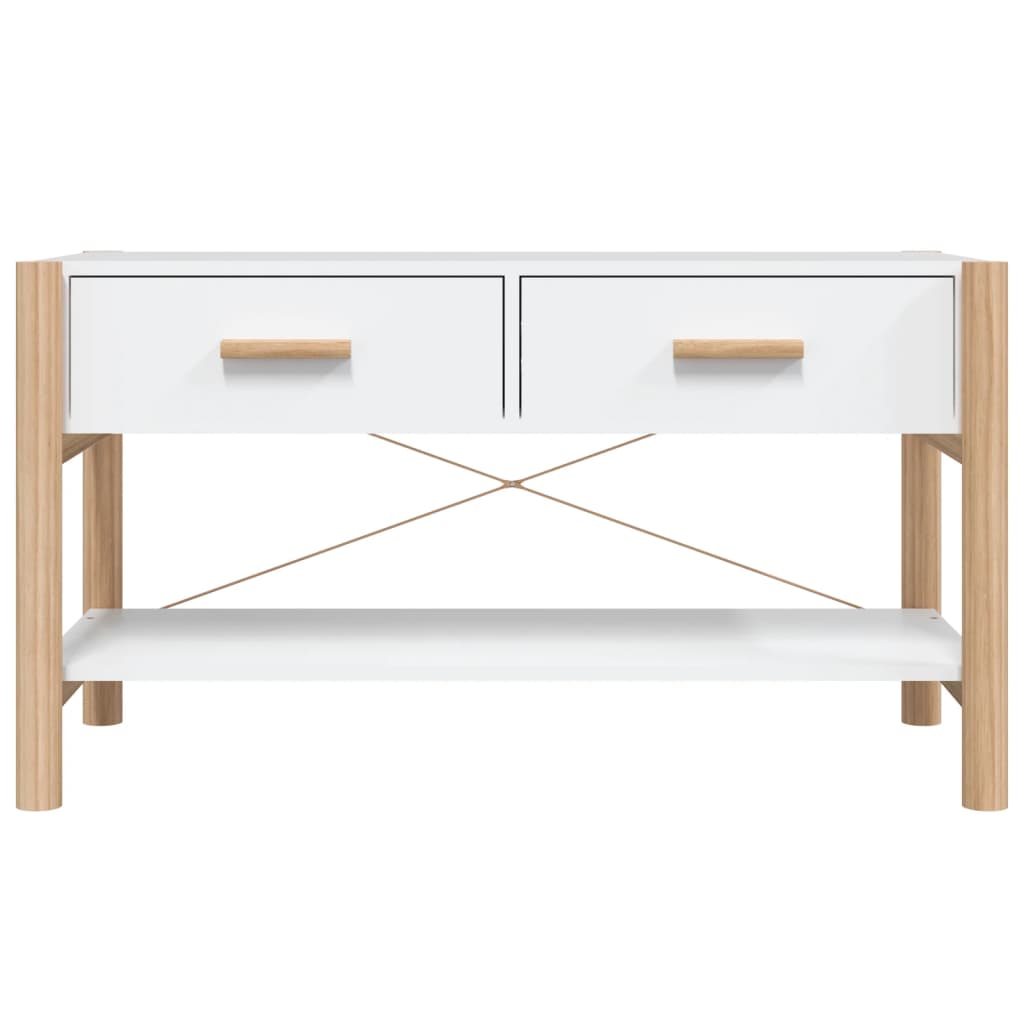 vidaXL TV Cabinet White 82x38x45 cm Engineered Wood