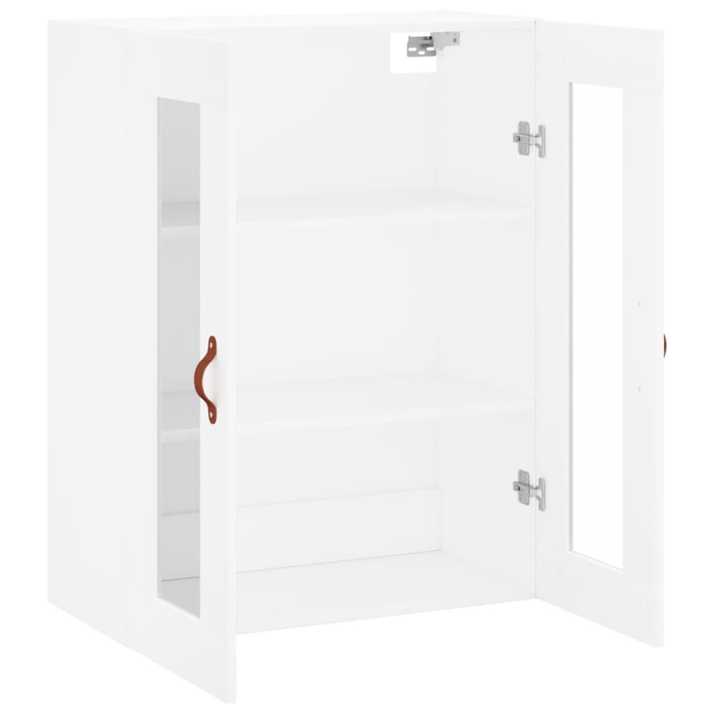 vidaXL Wall Mounted Cabinet White 69.5x34x90 cm