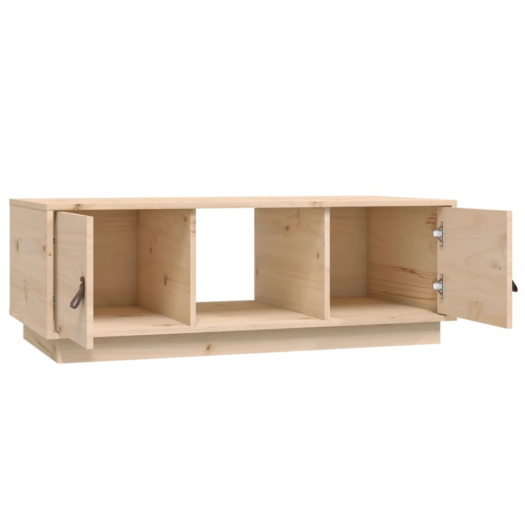 vidaXL Coffee Table 100x50x35 cm Solid Wood Pine