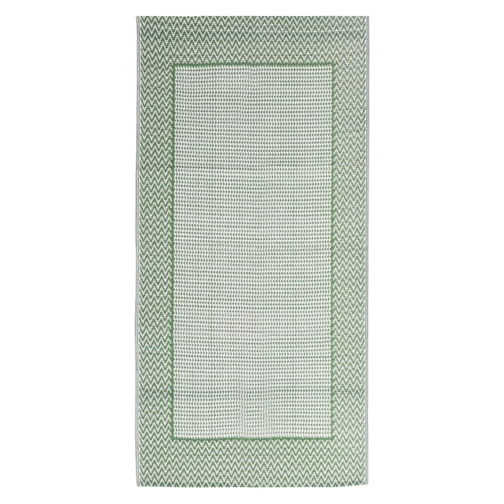 vidaXL Outdoor Rug Green 80x150 cm PP