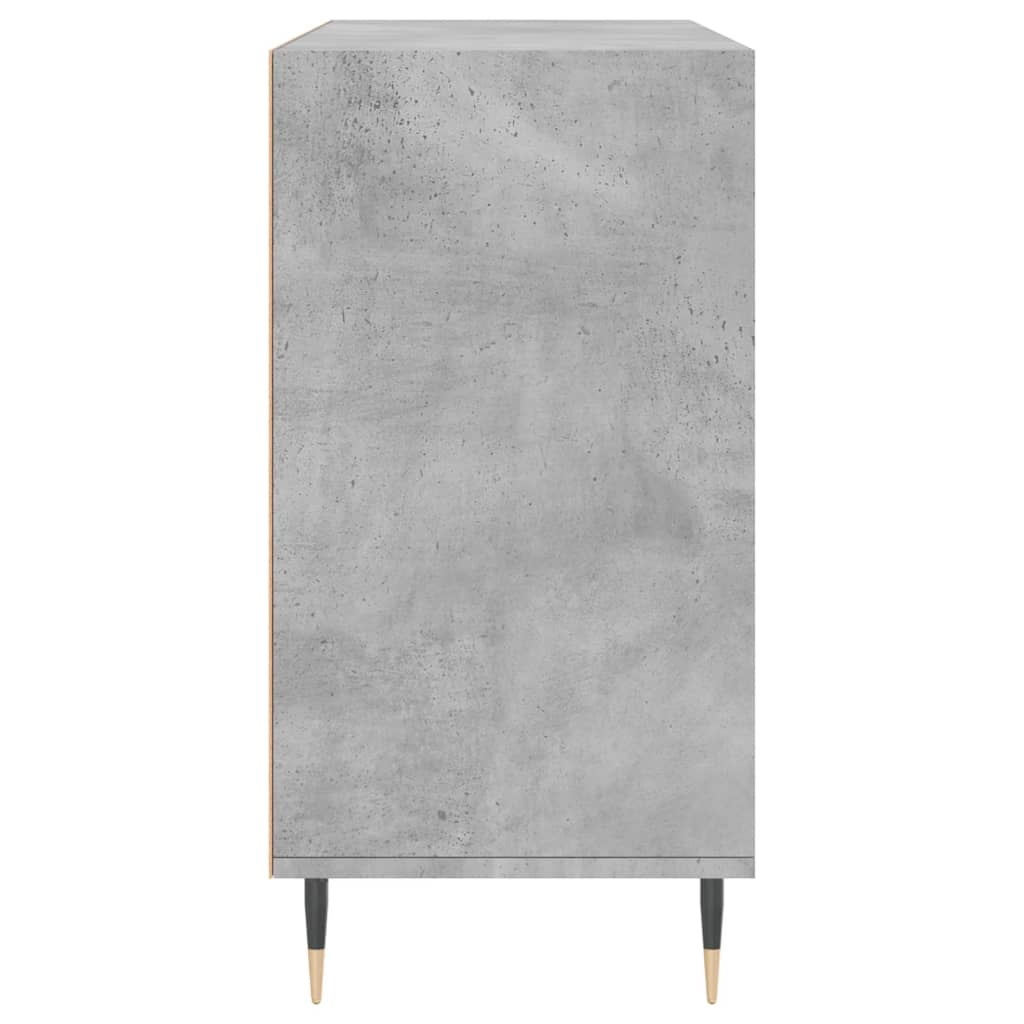 vidaXL Sideboard Concrete Grey 103.5x35x70 cm Engineered Wood