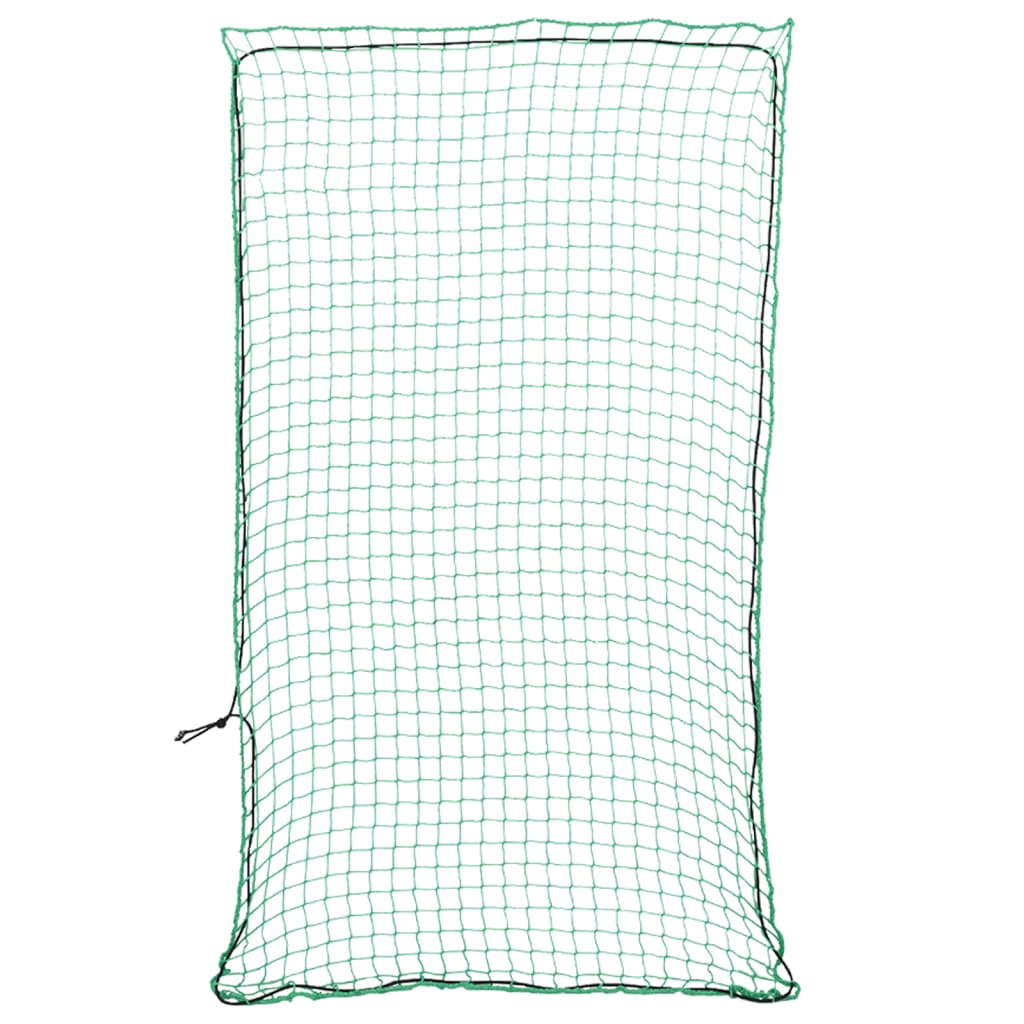 vidaXL Trailer Net with Elastic Rope Green 2.1x1.25 m PP