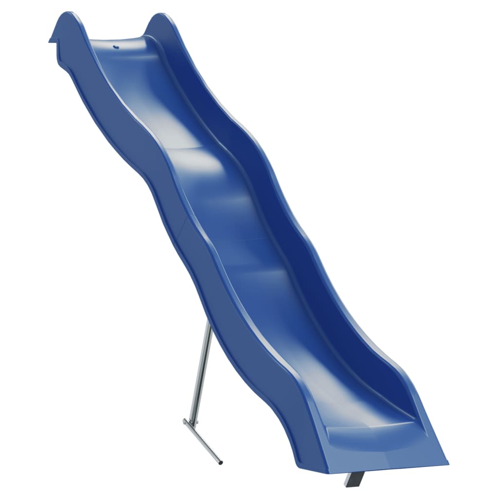 vidaXL Play Slide Blue 210x40 cm Polypropylene