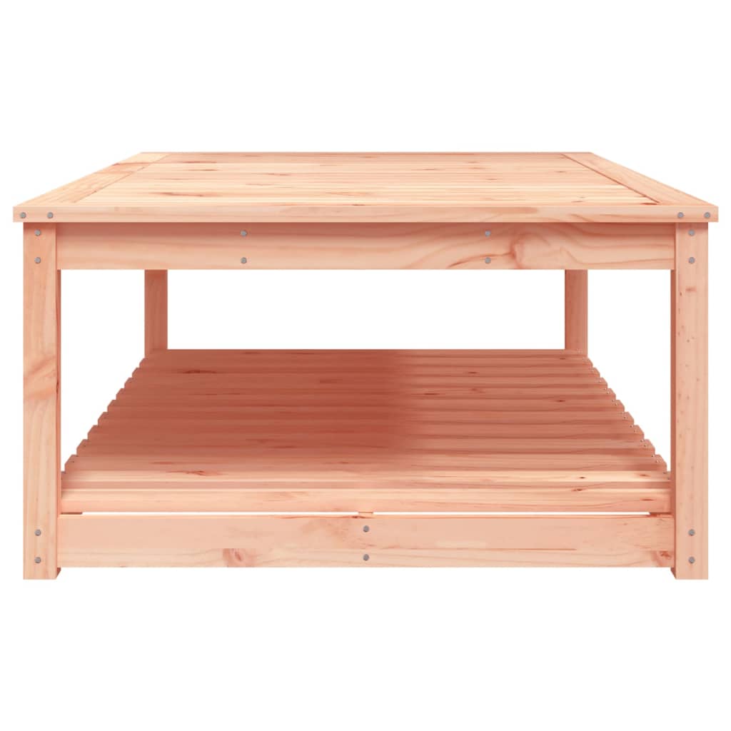 vidaXL Garden Table 121x82.5x45 cm Solid Wood Douglas