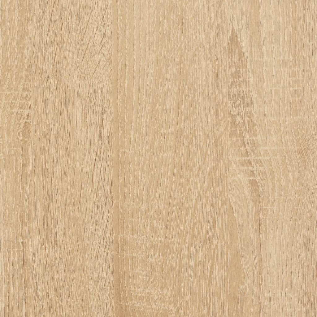 vidaXL Sideboard Sonoma Oak 34.5x34x90 cm Engineered Wood