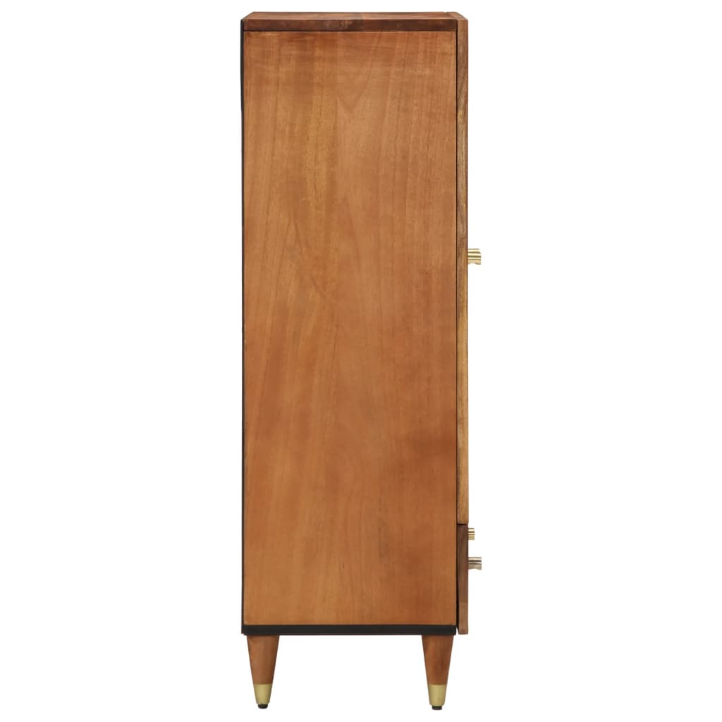 vidaXL Highboard 60x33x100 cm Solid Wood Mango