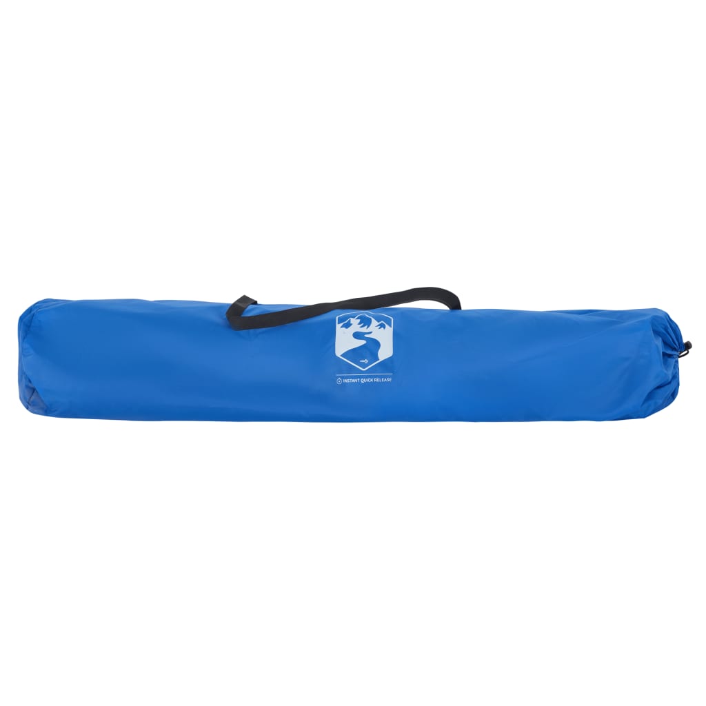 vidaXL Beach Tent 2-Person Azure Blue Quick Release Waterproof