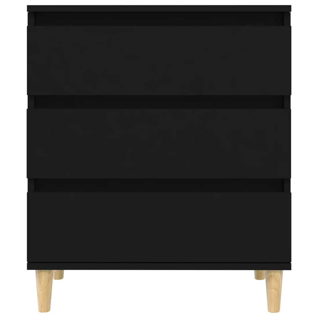 vidaXL Sideboard Black 60x35x70 cm Engineered Wood