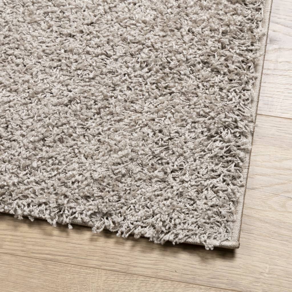 vidaXL Shaggy Rug PAMPLONA High Pile Modern Beige 160x230 cm